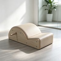 Équipement de fitness commercial en gros pour salle de sport, Reformer Pilates en bois, Correcteur de colonne vertébrale Pilates