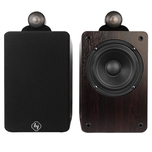 Hyper Sound Classic Style Multimedia 2.0 Hi-Fi Wooden Bookshelf Passive Speakers SP-2080