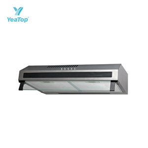 <span class=keywords><strong>Hotte</strong></span> de cuisine en acier inoxydable de 60 cm de haute qualité et à prix abordable, <span class=keywords><strong>noire</strong></span>, en métal léger, OEM avec débit d'air personnalisé - Product Image 4