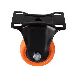 1.5 2 2.5 Inch Pvc Wielwielen Draaibare Bovenplaat Schroefdraad Castor Trolley Wielen Met Lichte Meubelwielen - Product Image 3