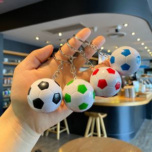 QQ Nicro Prix Usine 2026 Porte-clés 3D Coloré Football Pendentif Souvenir Match de Football Mini Porte-clés en Plastique Cadeaux Promotionnels - Product Image 3