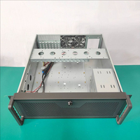 4U Design Horizontal Serveur Cas Pleine Hauteur Rack 7 Slots Supports E-ATX Carte Mère 240/120 Radiateur De Refroidissement Par Eau 2 PC Stock