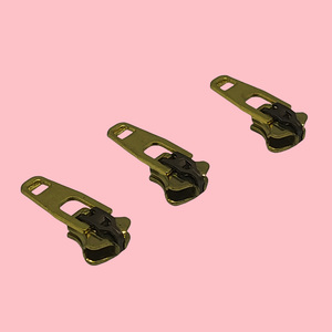 Giá Tốt Nhất Brass YG Mùa Xuân Khóa Thanh Trượt 4.5YG Jeans Kim Loại Dây Kéo Thanh Trượt Sử Dụng Cho Quần Jean Và Quần - Product Image 4