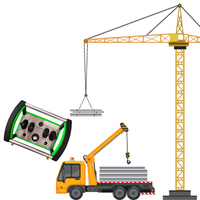 Télécommande industrielle : Améliore la sécurité grâce à une commande à distance des machines de construction, augmente l'efficacité grâce à une précision accrue