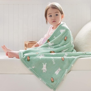<strong>Custom</strong> Super <strong>Soft</strong> <strong>Sublimation</strong> Printing Knitted Plush Baby Flannel Fleece <strong>Blanket</strong> - Product Image 3