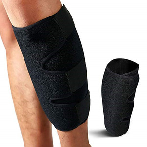 Neopren-Unterstützung für gezogene Waden muskels ch merzen Zerrissene Waden verletzung für Männer und Frauen Blau - Product Image 6
