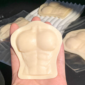 Juguete de Plástico para Apretar Músculos Abdominales, Divertido y Malvado, con Música, para Aliviar el Estrés y la Ansiedad, Simulación de Ejercicios - Product Image 3