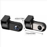 Caméra embarquée HD USB Android ADAS DVR spéciale pour lecteur multimédia, enregistreur vidéo, vision arrière, objectif caché, alliage de zinc