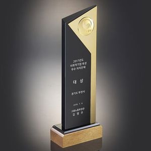 2026 New Design Acrylic Award Round Shape Laser Engraving logo China-Made Sample Plaques for Advertising Gifts - Product Image 1