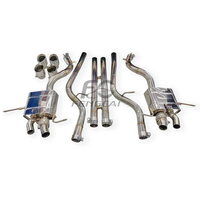 Échappement arrière OEM amélioré en acier inoxydable 304 avec valve électronique pour Maserati GranTurismo GT 4.2 4.7 2007-2016 pour un son riche et puissant