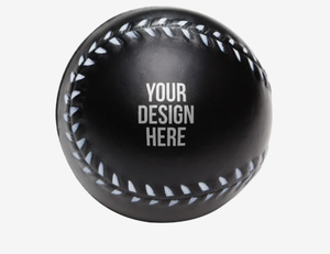 Balle anti-stress en PU de baseball avec logo personnalisé - Product Image 3