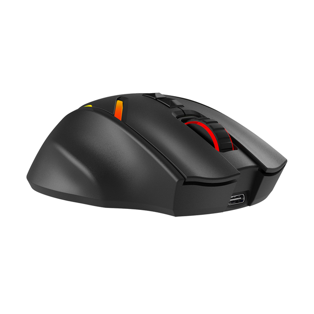 Customizable 12800 Max DPI RGB Gaming Mouse with 1.6m Braided Optional Huano 20M L/R