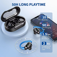 Huien Bluetooth écouteurs Sport écouteur casque sans fil écouteurs IP7 étanche antibruit écouteurs HiFi stéréo