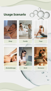 Lemoworld Máy phun hương thơm mini hương thơm gia đình ánh sáng ban đêm cắm vào tường Máy khuếch tán hương thơm tinh dầu không cần nước - Product Image 5