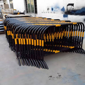 Barriere saldate pieghevoli adattabili affidabili per la sicurezza dei pedoni eventi di controllo della folla scherma - Product Image 1