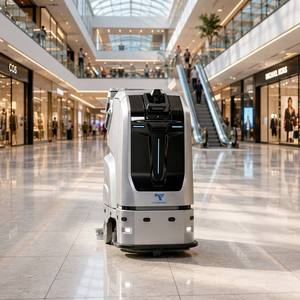 CleanHorse TN70 Robots de nettoyage de sols en gros à vendre – Laveuse de sols robotisée autonome industrielle et commerciale - Product Image 5