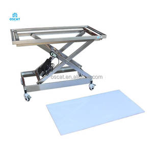 OSCAT veteriner ekipmanları hastane profesyonel hayvan tıbbi floroskopi elektrikli kaldırma tanı ve muayene masası - Product Image 4