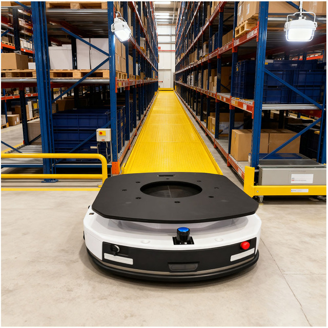 MDBOT Autonomous Mobile Robot with 5km/h Moving Speed Laser AMR with Anti-Collision System for Warehouse Goods Sorting