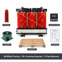 Transformateur triphasé à résine coulée de type sec 800-2500KVA 10/35kV à enroulement en cuivre IEC 60076 CE