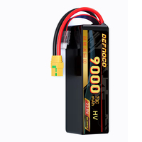 Batería Lipo DEFNOCO de Alto Voltaje 9000mAh 6S 22.8V 70C, Batería Ligera para Drones FPV RC UAV