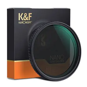 K&F Concept No X-effect ND filter Fader, 52mm/58mm/67mm/77mm variable ND filter ND2-32