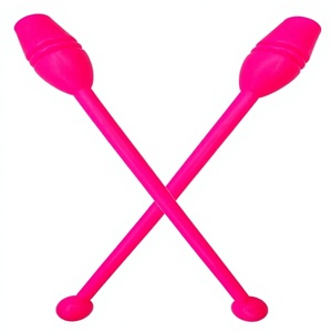 Rhythmic <b>Gymnastics</b> Stick Clubs <b>Gymnastics</b> Training Equipment Tool - Product Image 3