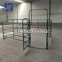 Panneaux galvanisés soudés pour bétail Cour de bétail Chèvre Mouton Panneaux de cheval Panneau de fer portable Ferme Latte Ranch Clôture Garde-corps Clôture