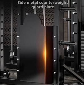 Professionnel Smith <span class=keywords><strong>Machine</strong></span> entraîneur complet portique équipement de Fitness maison multi-fonctionnel mouche oiseau Squat banc presse cadre - Product Image 3