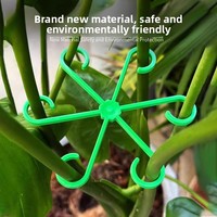 Supports de fixation en plastique pour plantes grimpantes, avec ressort anti-encrochement et support de plumes, pour la mise en forme des branches et des pots de fleurs en aménagement paysager