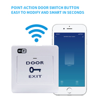 Bouton poussoir de sortie de porte intelligent Tuya WiFi pour système de contrôle d'accès PST-WHMJ01