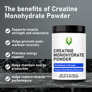 Créatine monohydrate en poudre, complément alimentaire, best-seller ODM, soutient la force musculaire et favorise les niveaux d'énergie chez l'adulte - Product Image 6