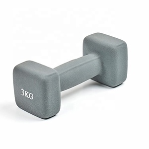 Haltères carrés colorés durables et confortables en fonte recouverts de néoprène pour l'entraînement musculaire des femmes, vente en gros, 0,<span class=keywords><strong>5</strong></span>-<span class=keywords><strong>5</strong></span> <span class=keywords><strong>kg</strong></span> - Product Image 3