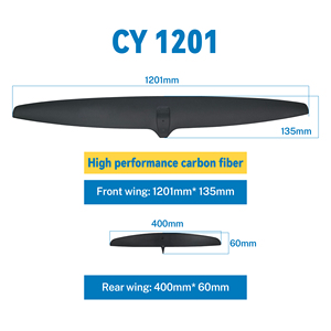 Factory <span class=keywords><strong>Outlet</strong></span> Hydrofoil Inflable Kite <span class=keywords><strong>Surf</strong></span> SUP Board Foil Nuevo diseño Material de aluminio-carbono Equipo de deportes acuáticos - Product Image 3