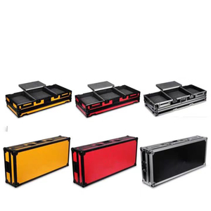 Pioneer Compact DJ Box Boîtier en aluminium étanche EVA Métal Roues intérieures Flight Case C <span class=keywords><strong>DJM900</strong></span> DJ800 X32 OEM ODM Support Stockage - Product Image 3