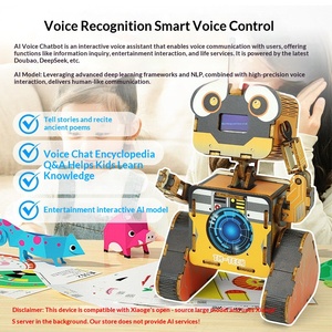 Robot Inteligente Interactivo con IA para Proyectos Pequeños de Tecnología Multifuncional Eléctrica DIY de Educación Científica Frontiers - Product Image 2