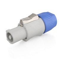 Connecteurs de panneau d'alimentation ac 250V, 3 broches, pour châssis d'alimentation dc, haut-parleur led, meilleure vente