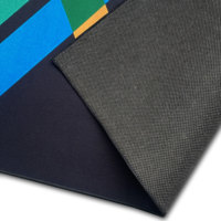 Tapis de jeu de fléchettes en polyester noir de bonne qualité, antibactérien, antidérapant, pour couloir - Personnalisable