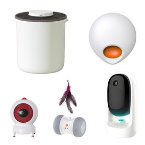 Dudu Distributeur automatique intelligent de nourriture pour animaux de compagnie avec contrôle par application et programmation des repas pour chats et chiens, design arrondi, prise européenne - Product Image 3