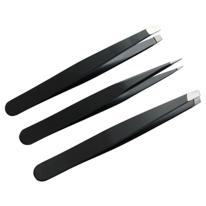 Juego de <span class=keywords><strong>pinzas</strong></span> <span class=keywords><strong>para</strong></span> cejas, negro y rosa, las <span class=keywords><strong>mejores</strong></span> <span class=keywords><strong>pinzas</strong></span> <span class=keywords><strong>para</strong></span> cejas inclinadas, depilación de acero inoxidable, <span class=keywords><strong>pinzas</strong></span> <span class=keywords><strong>para</strong></span> cejas, Etiqueta Privada - Product Image 2