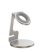 Soporte Magnético Portátil para Cargador de Reloj, Multiusos, Ahorra Espacio, Almacenamiento de Cables, para Escritorio, Mesita de Noche, Carga Inalámbrica para Teléfono Móvil