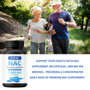 Capsules de N-acétyl-cystéine (<span class=keywords><strong>NAC</strong></span>) OEM de marque privée sans gluten pour supplément d'<span class=keywords><strong>acide</strong></span> <span class=keywords><strong>aminé</strong></span> <span class=keywords><strong>NAC</strong></span> certifié non artificiel - Product Image 4