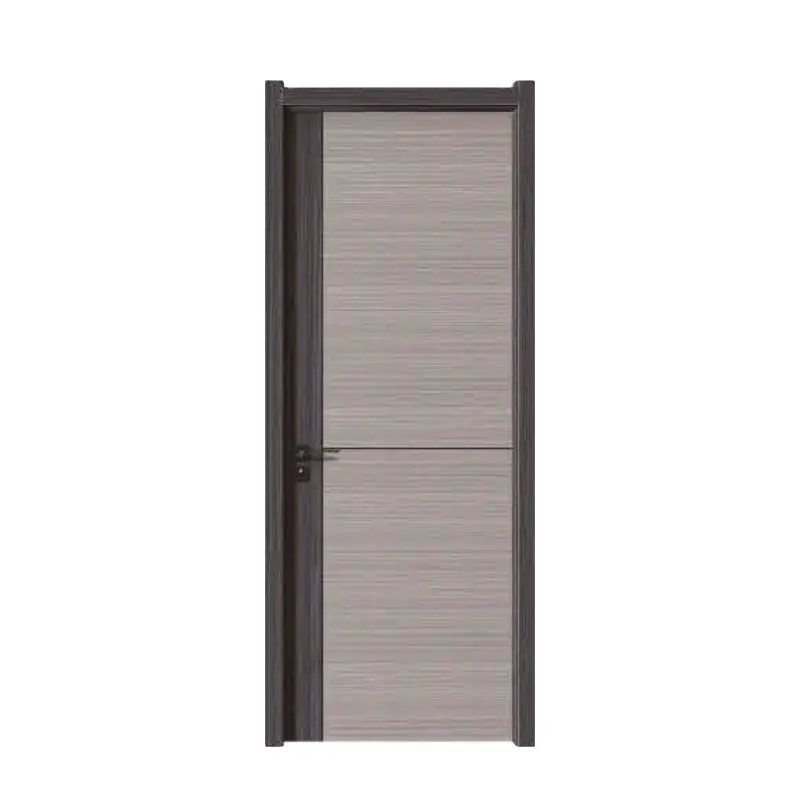 Bowdeu-puertas de paneles de wpc, diseño moderno de fábrica, material impermeable, interior, puertas baratas