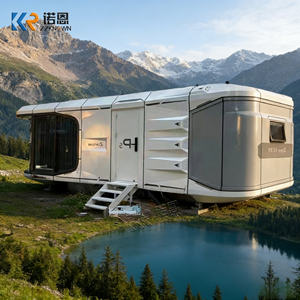 Casa Contenedor Prefabricada Moderna, Casa Cápsula Espacial Modular <span class=keywords><strong>de</strong></span> Lujo con <span class=keywords><strong>2</strong></span> Dormitorios y Cocina - Product Image 6