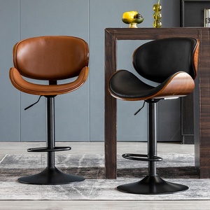 <strong>Bar</strong> <strong>Stool</strong> Nordic Counter Tall Back Cheap Home Furniture <strong>Fabric</strong> Metal Velvet High Kitchen Gold Luxury Modern Chairs <strong>Bar</strong> <strong>Stool</strong> - Product Image 4