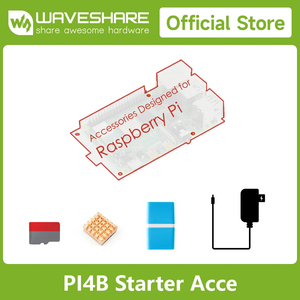 Tarjeta de inicio Waveshare PI4B, disipador de calor, fuente de alimentación, no incluye Raspberry Pi 4 K617 - Product Image 6