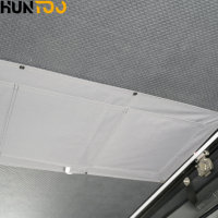 Huntoo - Cama de Camping para Camioneta, Impermeable, Resistente al Viento y a la Nieve, de Gran Espacio, Ligera, Plegable, de Aluminio