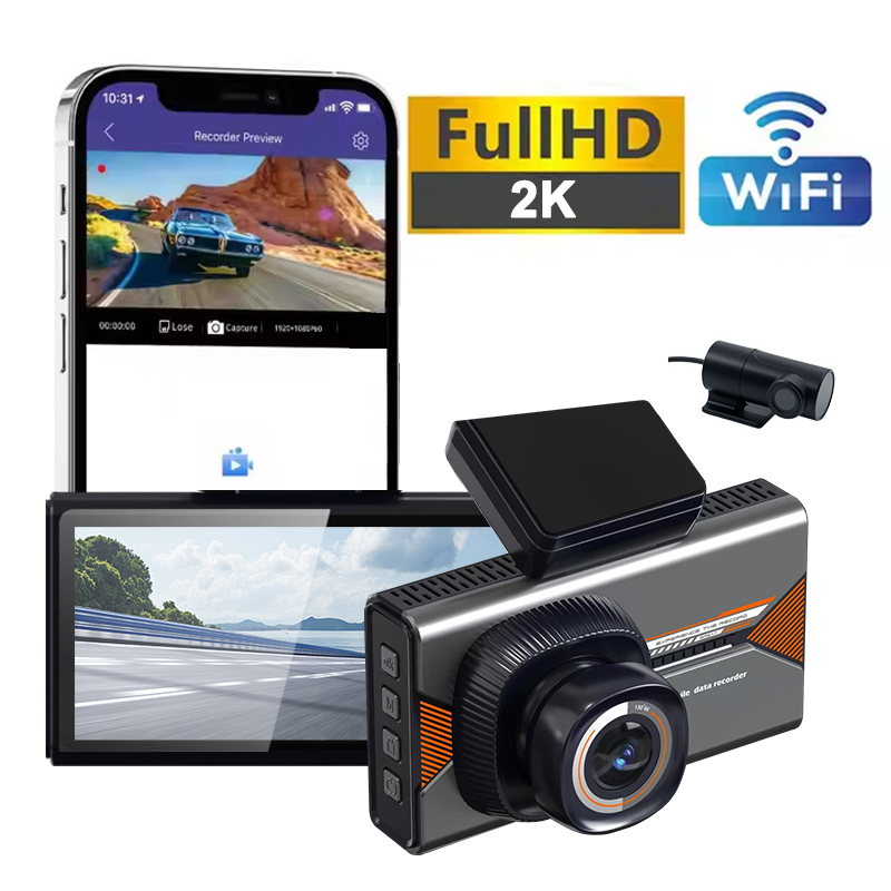 2K DMS ADAS AI Dash Camera