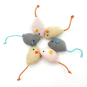 봉제 허브 마우스 개박하 고양이 장난감 고양이 시뮬레이션 실내 놀이 - Product Image 1