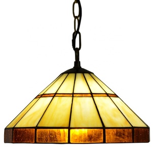 Lámpara de Techo Tiffany Dorchester LongHuiJing, Aplique de una Sola Bombilla, Lámpara de Vidrio Teñido, Lámpara de Mesa para el Hogar - Product Image 2