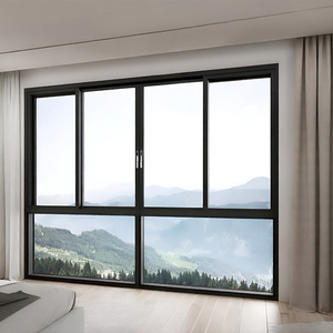 Fenêtres en verre à cadre UPVC à glissière horizontale pour projets commerciaux et résidentiels, modernes, étanches, pour balcon et ventilation - Product Image 4